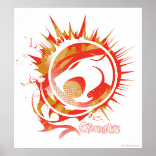 Affiche ThunderCats   Logo explosif