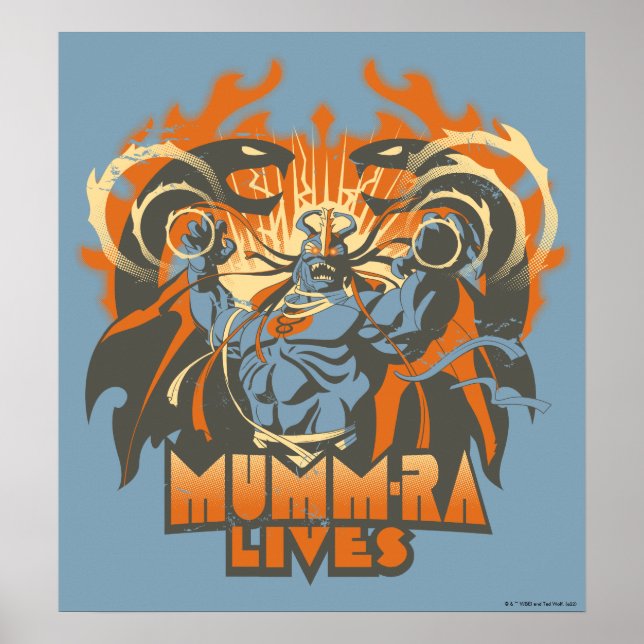 Affiche ThunderCats | Mumm-Ra Vit (Devant)
