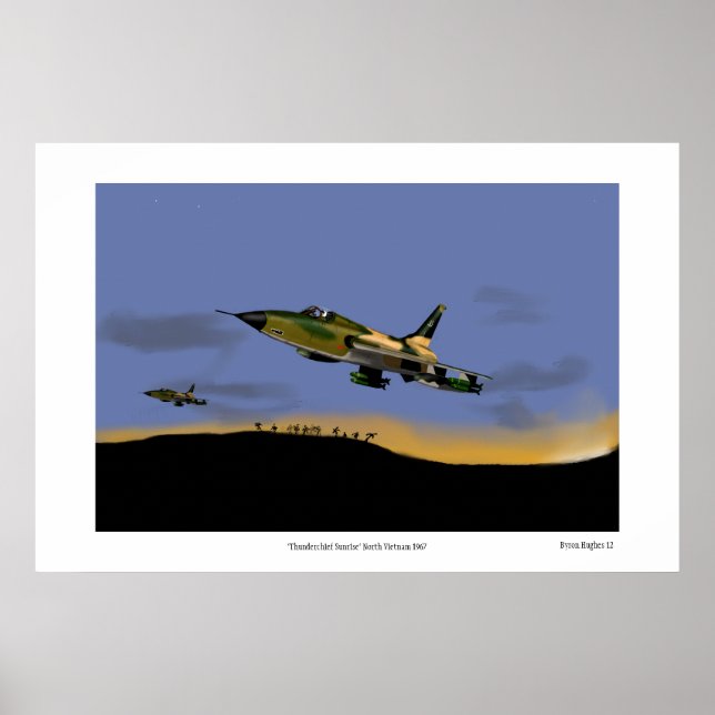 Affiche Thunderchief Sunrise Vietnam 1967 (Devant)