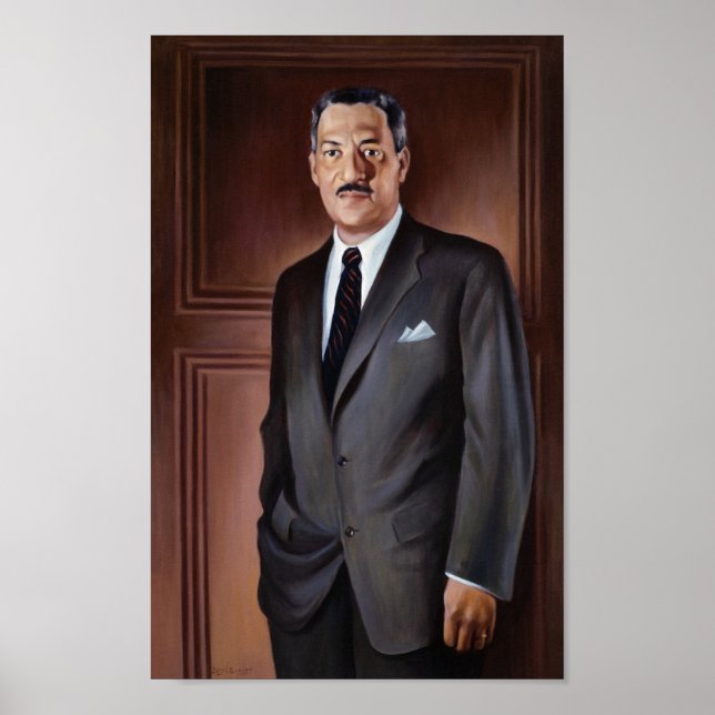 Affiche Thurgood Marshall Peinture - Betsy Graves Reyneau (Devant)