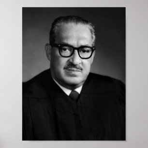 Affiche Thurgood Marshall Portrait - 1970