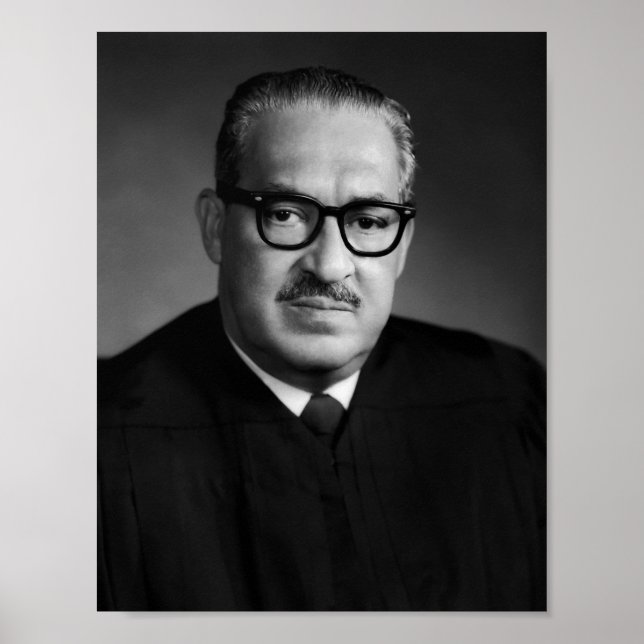 Affiche Thurgood Marshall Portrait - 1970 (Devant)