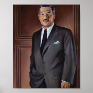 Affiche Thurgood Marshall Portrait de Betsy Graves Reyneau