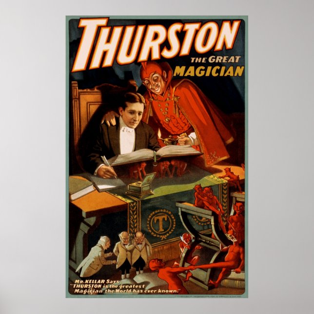 Affiche Thurston le grand magicien (Devant)