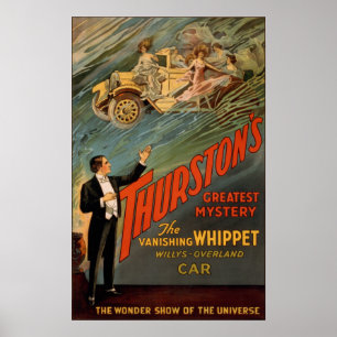 Affiche Thurston - le whippet de disparaition