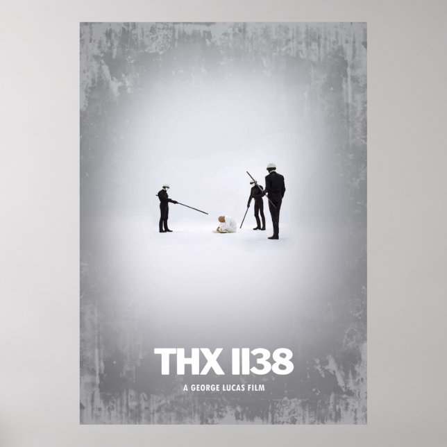 AFFICHE THX 1138 (Devant)