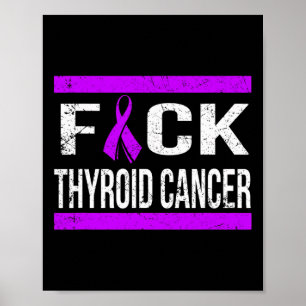 Affiche Thyroid Cancer Sensibilisation T Chemise