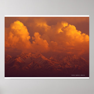 Affiche Tian Shan, Kazakhstan