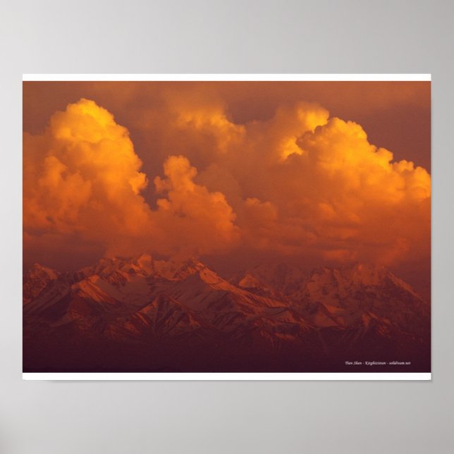 Affiche Tian Shan, Kazakhstan (Devant)