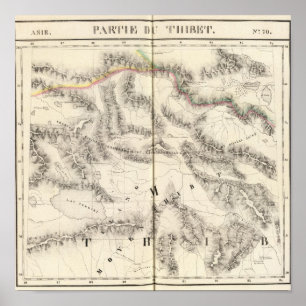 Affiche Tibet, Asie 70