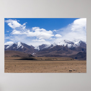 Affiche Tibet, Himalaya - Scenic Mountain landscape