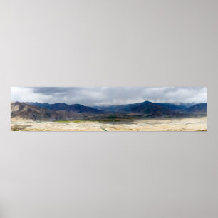 Affiche Tibet - Monastère bouddhiste de Ganden