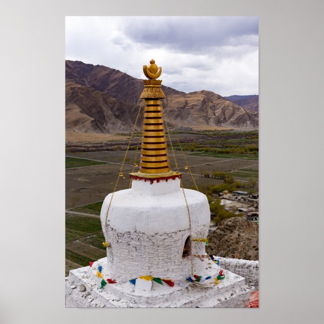 Affiche Tibet - Palais Yumbulakhang (Devant)