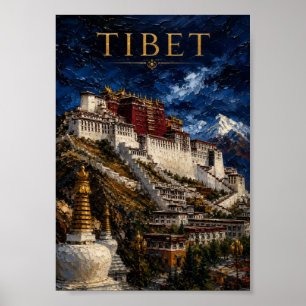 Affiche Tibet : sommet mystique du palais du Potala Art So