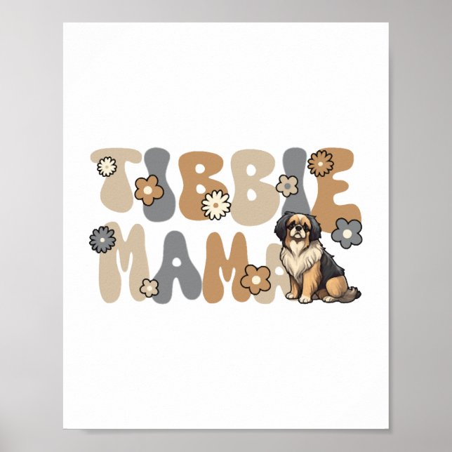 Affiche Tibétain espagnol Super Tibbie Mama (Devant)
