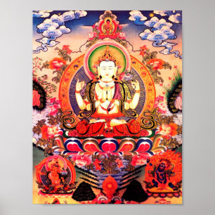 Affiche Tibetan Buddhist Art