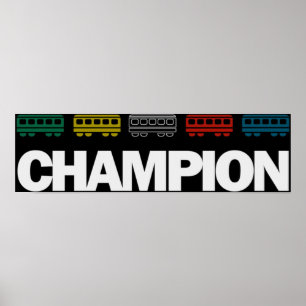 Affiche Ticket to Ride Champion