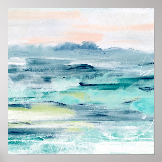 Affiche Tides de plage II (Devant)