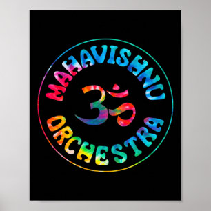 Affiche Tie Dye Mahavishnu Orchestra Bienvenue Byck à l'éc