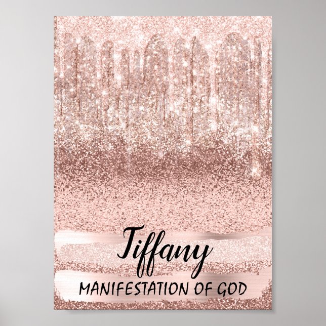 Affiche Tiffany Nom Signification Cadeau Anniversaire16e R (Devant)