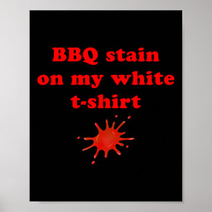 Affiche Tige Barbecue Sur Mon Blanc 2