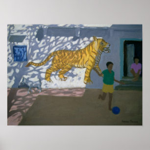 Affiche Tiger Inde