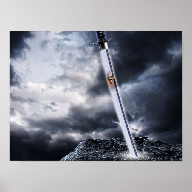 Affiche Tiger Katana (Devant)