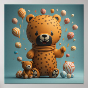 Affiche Tiger migre bébé