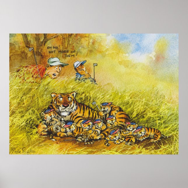 Affiche Tiger Woods (Devant)