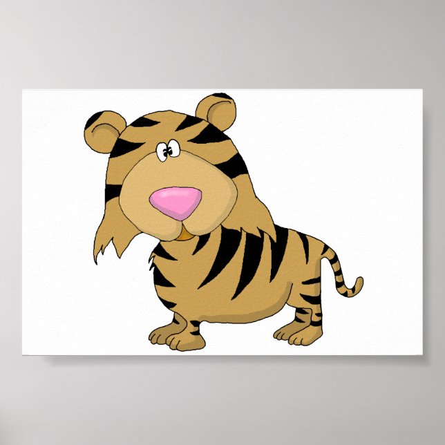Affiche tigre (Devant)