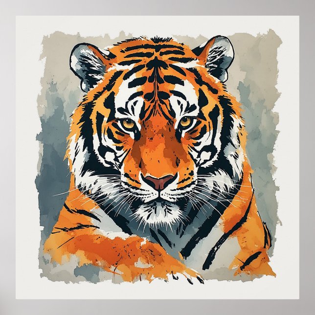 Affiche Tigre (Devant)