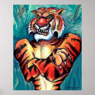 Affiche Tigre