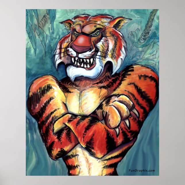 Affiche Tigre (Devant)