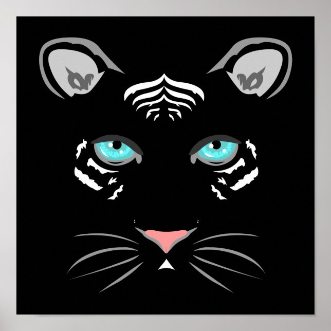 Affiche Tigre blanc (Devant)