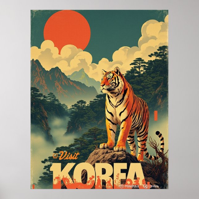 Affiche Tigre coréen (Devant)