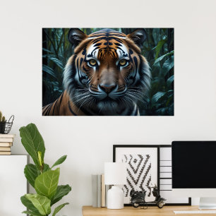Affiche Tigre de la jungle