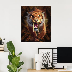 Affiche Tigre de Sabertooth