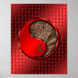 Affiche Tigre de Terre