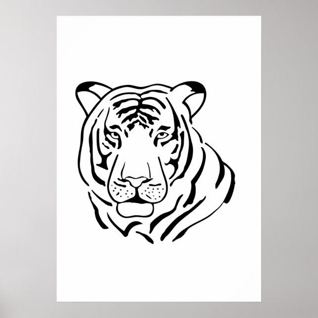 Affiche Tigre Gratiffi (Devant)