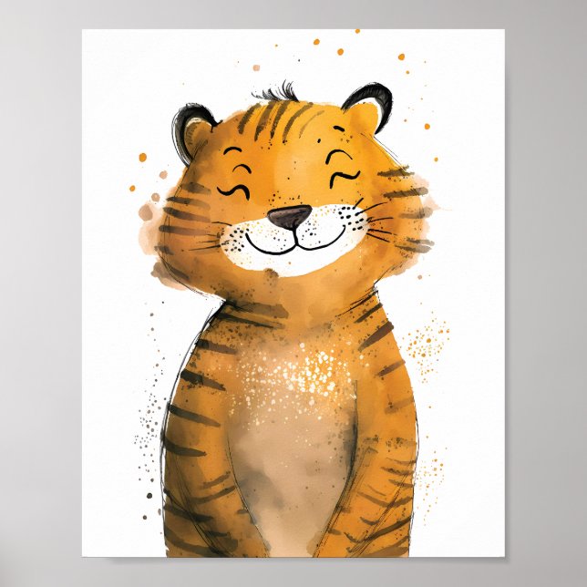 Affiche Tigre Mignon  (Devant)