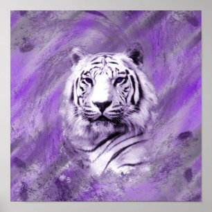 Affiche Tigre pourpre