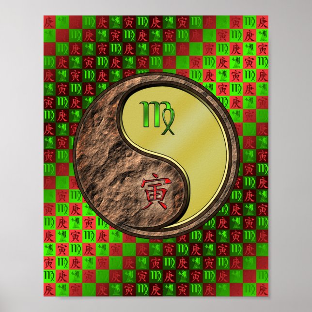 Affiche Tigre Virgo & Metal (Devant)