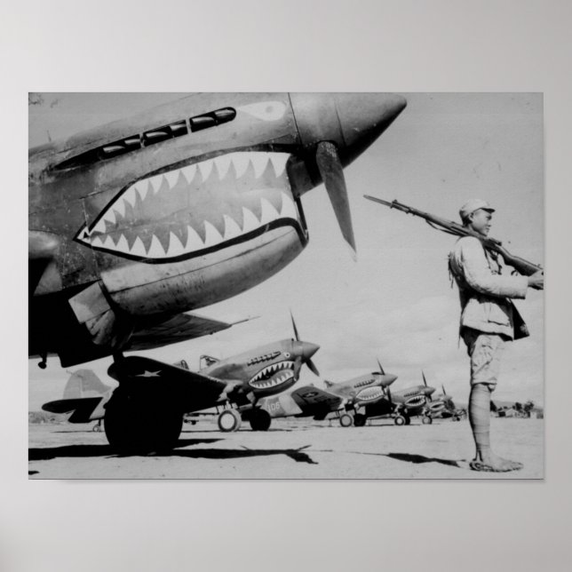 Affiche Tigres volants (Devant)