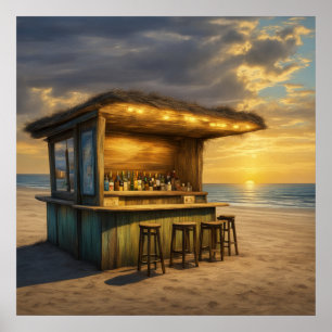 Affiche Tiki Bar - 4 -
