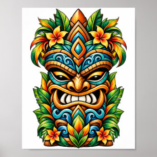 Affiche Tiki de Vigne Citrine