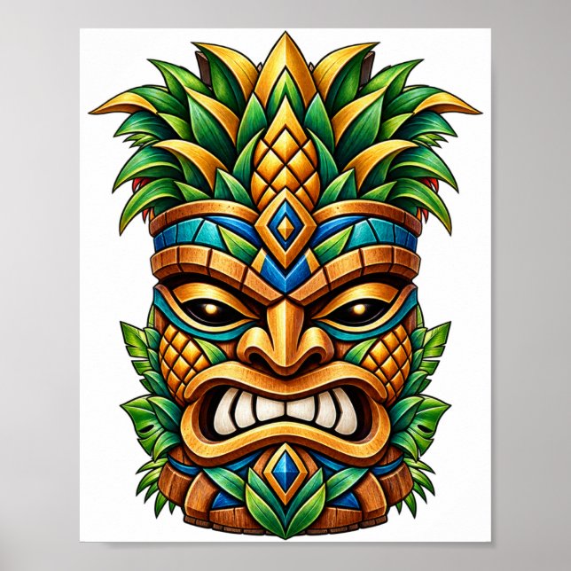 Affiche Tiki Mango Crown (Devant)