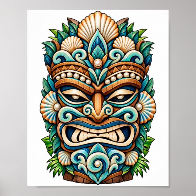 Affiche Tiki Snow Pearl (Devant)
