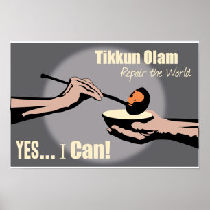 Affiche Tikkun Olam….Réparez le monde