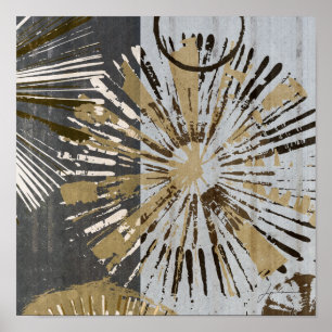 Affiche Tiles d'éclatement III