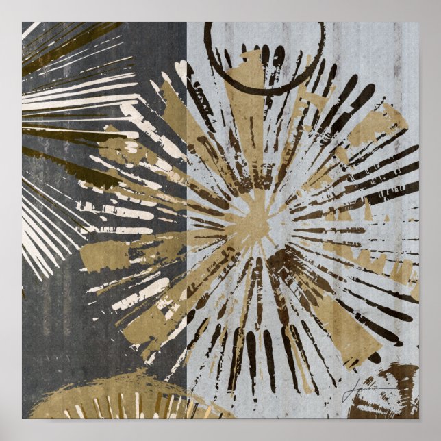 Affiche Tiles d'éclatement III (Devant)